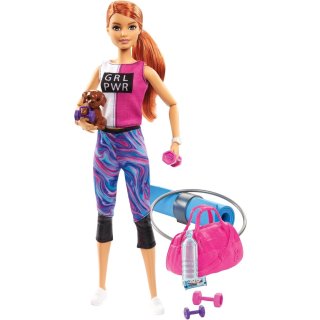 Mattel GJG57 Barbie Wellness Barbie Athlesiure Puppe