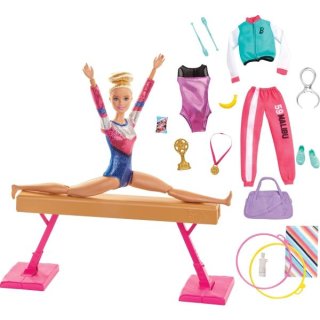 Mattel GJM72 Barbie Gymnastics Puppe &amp; Accessoires