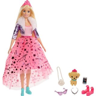 Mattel GML76 Barbie #Prinzessinnen Abenteuer Barbie Prinzessinnen-Puppe