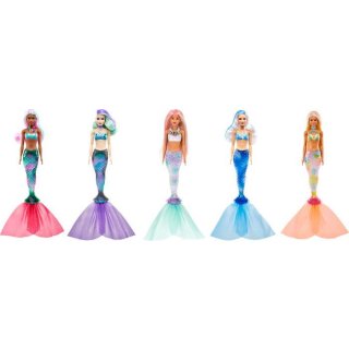 Mattel GVK12 Barbie Color Reveal Puppen Meerjungfrauen Welle 4, sortiert