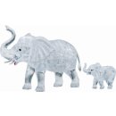 3D Crystal Puzzle Elefantenpaar 46 Teile