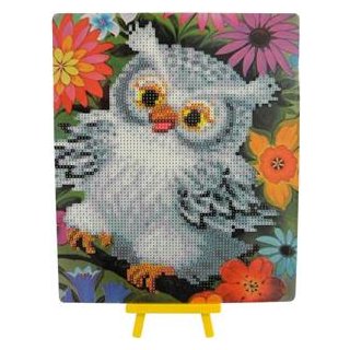Diamond Painting Eule mit Aufsteller