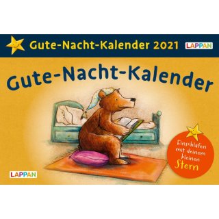 Gute-Nacht-Kalender 2021: Tageskalender für Kinder mit Geschichten und Einschlafritualen
