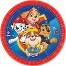 8 Teller Paw Patrol 23 cm