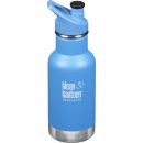 Klean Kanteen Trinkflasche, blau, 355ml, vakuumisol.,...
