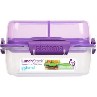 Sistema Lunchbox 1,24 l. sort.
