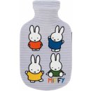 Wärmflasche 0,8 L mit bedrucktem Bezug Miffy