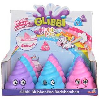 Simba Glibbi Blubber Poo, 3-sortiert.