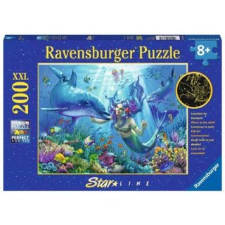 Ravensburger 13678 Puzzle Leuchtendes Unterwasserparadies 200 Teile
