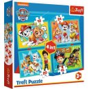 4 in 1 Puzzle # Paw Patrol
