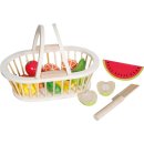 SpielMaus Holz Früchtekorb 13-teilig