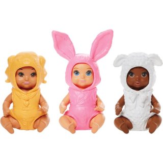 Mattel GRP01 Barbie #Skipper Babysitters Inc. Costume Babies, sortiert