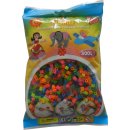 Hama® Bügelperlen Midi - Transparent Neon Mix...