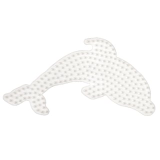 Hama® Bügelperlen Midi - Stiftplatte Delphin