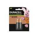 DURACELL Akku StayCharged 2 x Mignon 2,4 Ah
