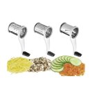 WESTMARK Trommelreibe Trio 3 Schneideinsätzen