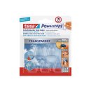 TESA Deko-Haken Powerstrips transparent 5 Stück