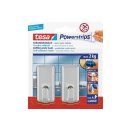 TESA Haken Powerstrips Large chrom 2 Stück