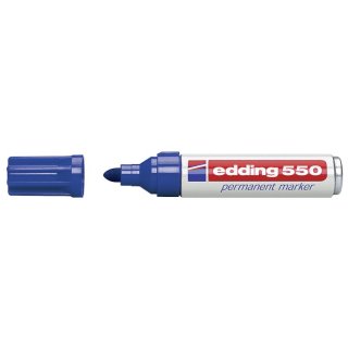 EDDING Permanent Marker 550 blau