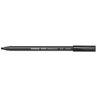 EDDING Faserschreiber 1255 Calligraphy Pen 3,5mm schwarz