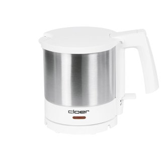 CLOER Wasserkocher 4721 1l 1800Watt weiß/Edelstahl