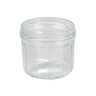 DOSEN-ZENTRALE Schraubdeckelglas Facette 240 ml ohne Deckel 82mm TO