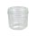 DOSEN-ZENTRALE Schraubdeckelglas Facette 240 ml ohne Deckel 82mm TO