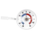 TFA Fenster-Thermometer &Oslash;7,3cm wei&szlig;