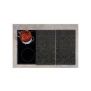 KESPER Schneid-/Abdeckplatte 52x30x0,8cm granit 2 Stück