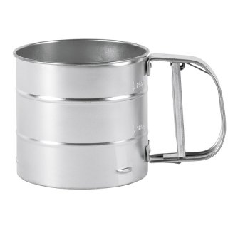 my basics Mehlsieb Einhand-Bedienung 350 g