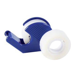 WIHEDÜ Abroller mit 2 Rollen Klebefilm 18mm 33m