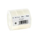 WIHEDÜ Klebefilm 18mm 33m 3 Rollen