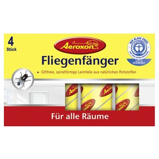 AEROXON Fliegenfänger 4 Stück