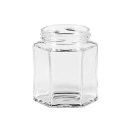 DOSEN-ZENTRALE Schraubdeckelglas 6-eckig 47 ml ohne...