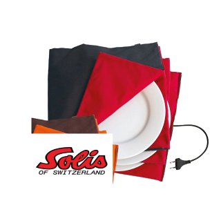 SOLIS Tellerwärmer Maxi Gourmet 906.31 schwarz/rot 