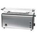 UNOLD Toaster 38915 4-Scheiben-Doppel-Langschlitz 1400 W...