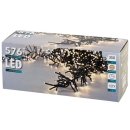 Girlande 576 LED warm-weiß für außen 4m...