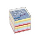 BRUNNEN Zettelbox 9,5x9,5x9,5cm farbig 700 Blatt