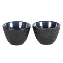 BREDEMEIJER Teebecher Asia Jang schwarz 2er Set