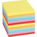 BRUNNEN Zettelbox Einlagen Nachfüllpack 9x9x9cm farbig 700 Blatt
