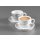 RITZENHOFF & BREKER Espressotasse Cornello mit Untertasse 80ml grey 2er Set