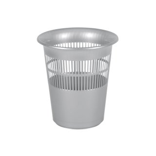 KEEEPER Papierkorb 31cm Ø29cm silber