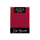 ST.BARTH Jersey-Spannbetttuch 150x200cm rot