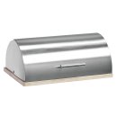 ZELLER PRESENT Brotkasten Bamboo Edelstahl/Gummibaumholz...