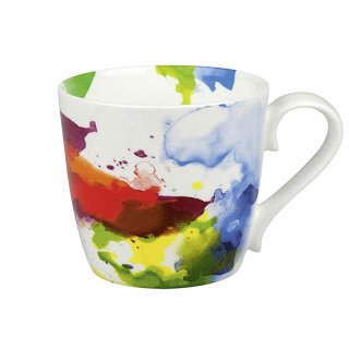 KÖNITZ Kaffeebecher On Colour Flow Porzellan 415 ml 8,8cm Ø9,5cm