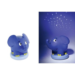 ANSMANN Nachtlicht Musik-Sternenlicht Elefant