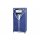 WENKO Kleiderschrank Air mit Ablage Vlies/Kunststoff 50x75x160cm blau