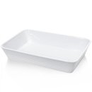 KÜCHENPROFI Auflaufform Burgund 35x24x6cm weiß