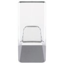 TESA Haken Powerstrips Large transparent/chrom 2 Stück