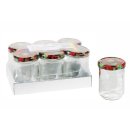 DOSEN-ZENTRALE Schraubdeckelglas Sturz 230 ml mit 66mm...